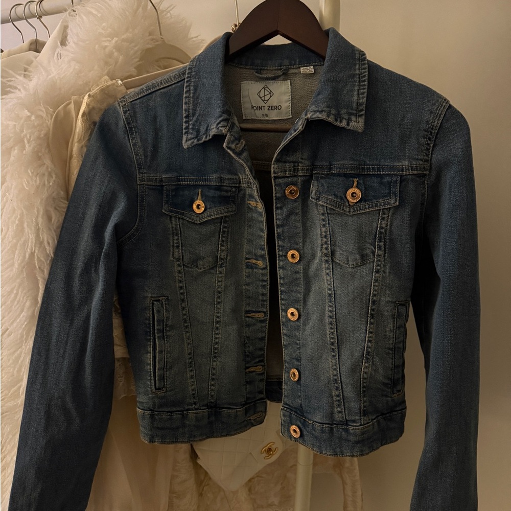NWOT denim jacket Point Zero P/S